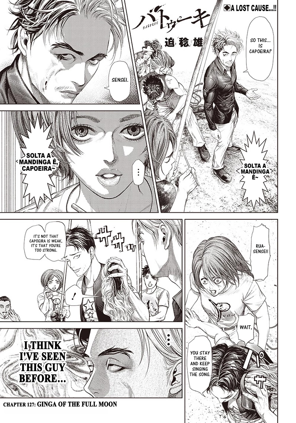 Batuque Chapter 127 page 1 - Chapter 127: Ginga Of The Full Moon