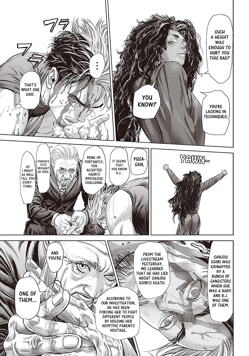 Batuque Chapter 134 page 12 - Chapter 134: Muscle And Elasticity