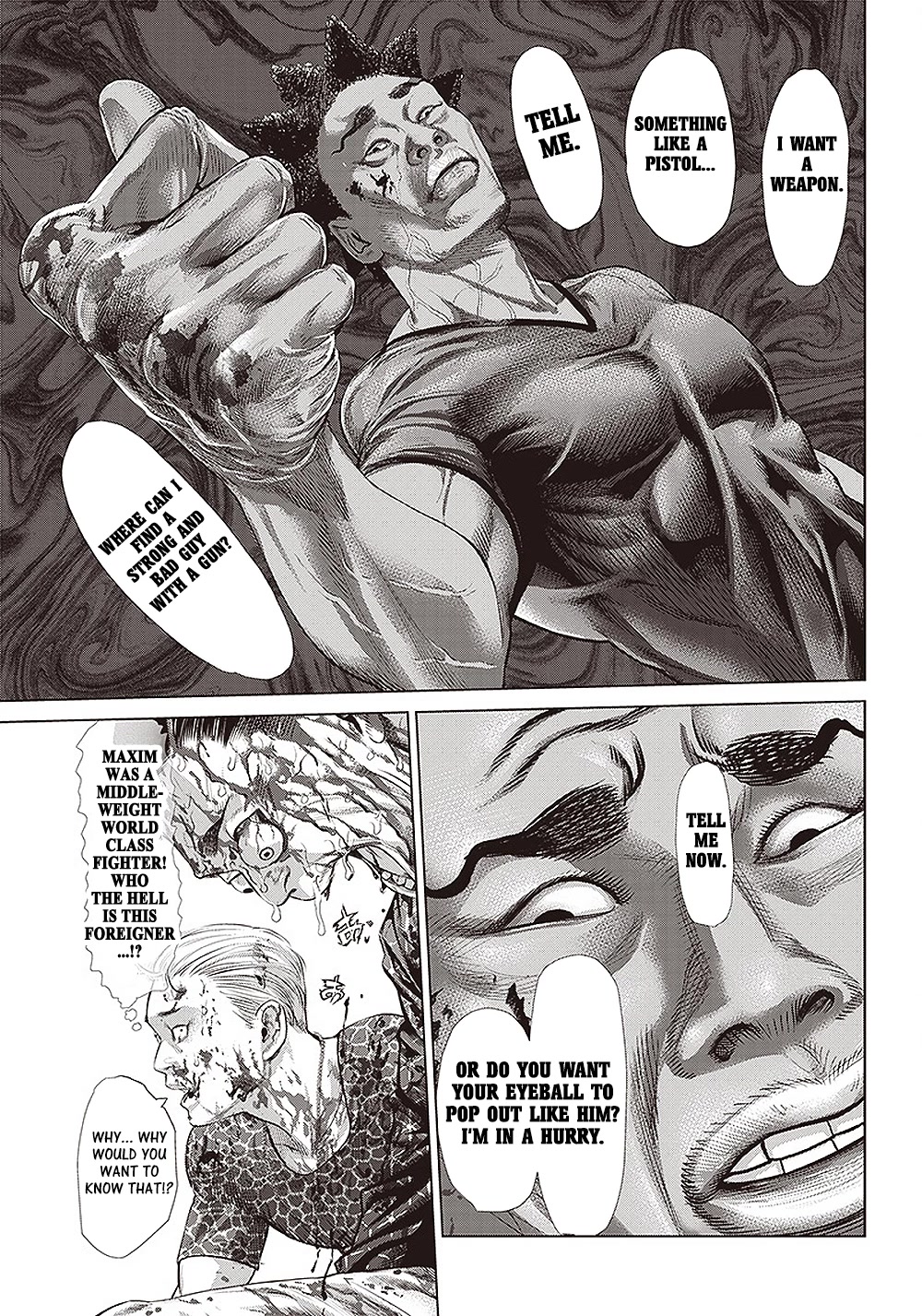 Batuque Chapter 136 page 10 - Chapter 136: Gang And Hangure And Yakuza