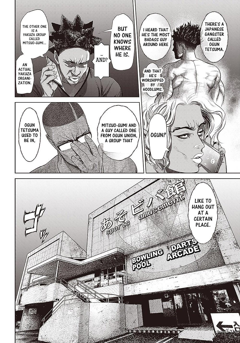 Batuque Chapter 136 page 13 - Chapter 136: Gang And Hangure And Yakuza