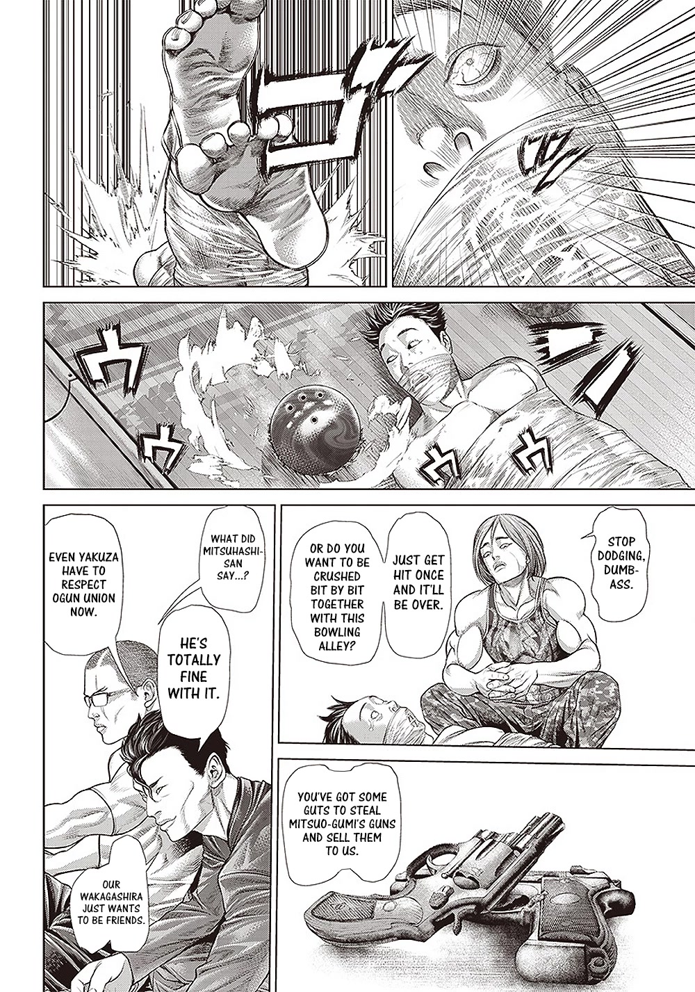 Batuque Chapter 136 page 17 - Chapter 136: Gang And Hangure And Yakuza