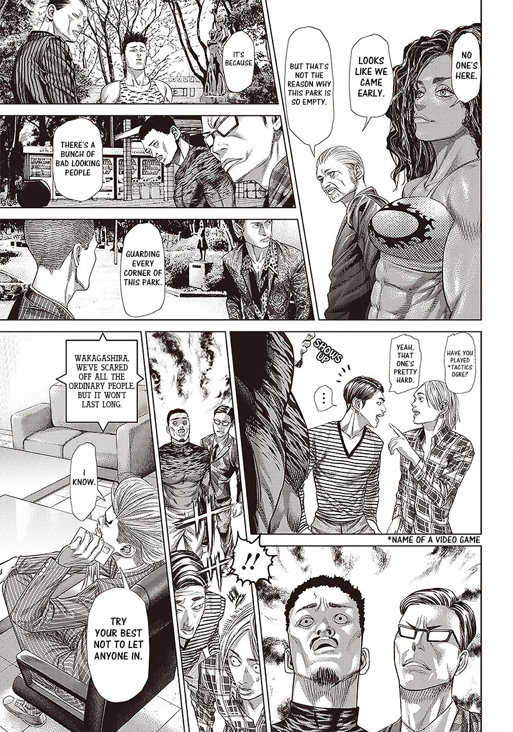 Batuque Chapter 136 page 3 - Chapter 136: Gang And Hangure And Yakuza