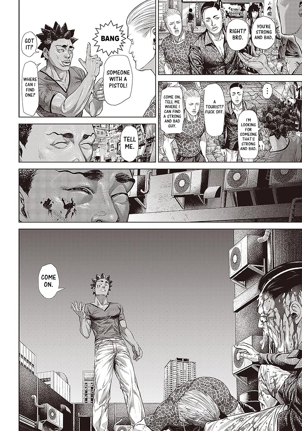 Batuque Chapter 136 page 9 - Chapter 136: Gang And Hangure And Yakuza