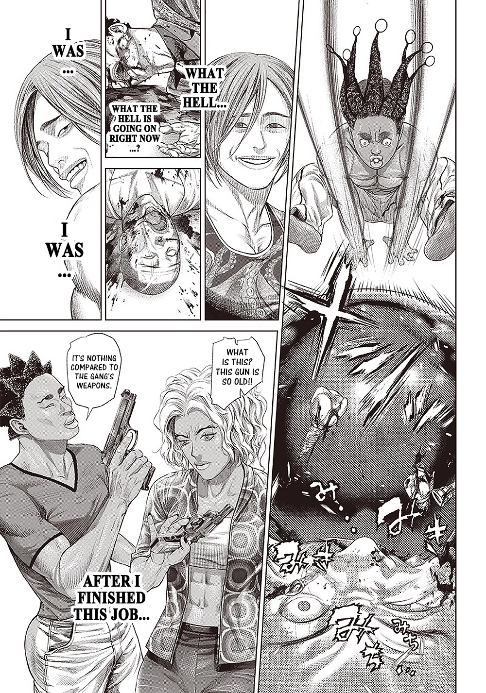 Batuque Chapter 137 page 13 - Chapter 137: Gang And Hangure And Yakuza 2