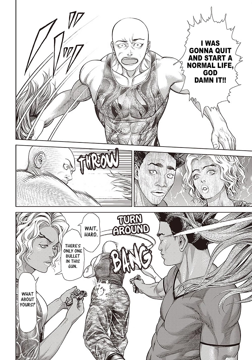 Batuque Chapter 137 page 14 - Chapter 137: Gang And Hangure And Yakuza 2