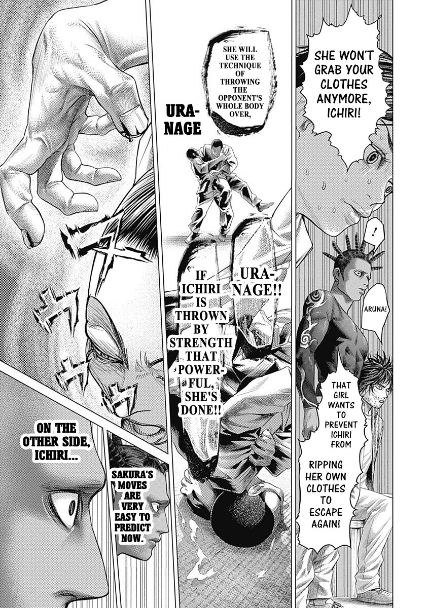Batuque Chapter 40 page 15 - Chapter 40: Super Strength Sakura
