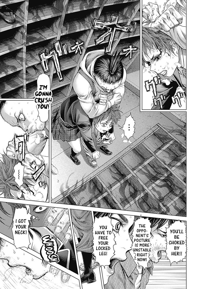 Batuque Chapter 40 page 3 - Chapter 40: Super Strength Sakura