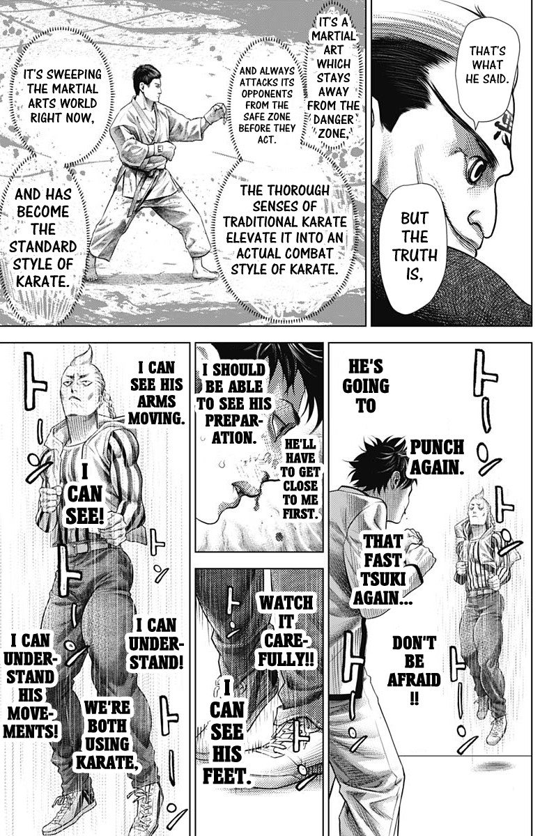 Batuque Chapter 57 page 8 - Chapter 57: Traditional Karate User Jyousei