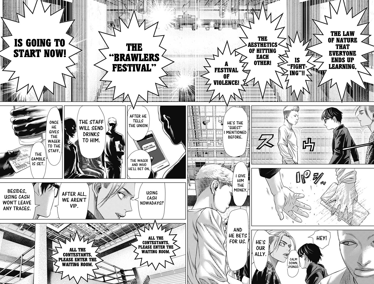 Batuque Chapter 66 page 12 - Chapter 66: The Brawlers Festival