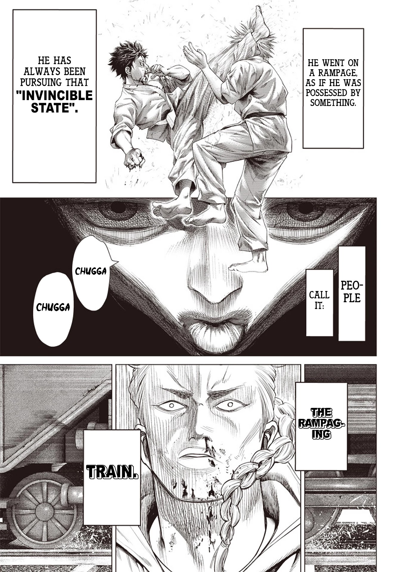Batuque Chapter 86 page 19 - Chapter 86: The Rampaging Train