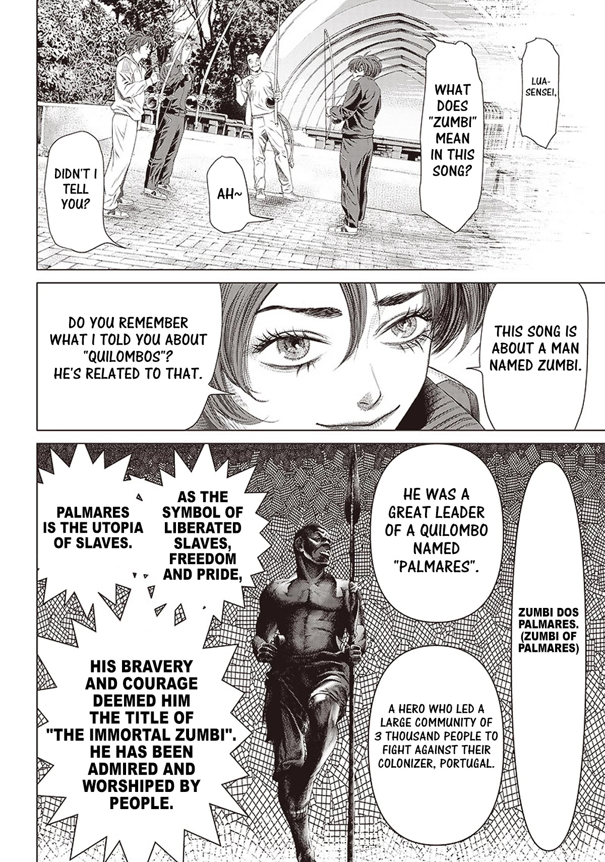 Batuque Chapter 95 page 20 - Chapter 95: The Immortal Zumbi