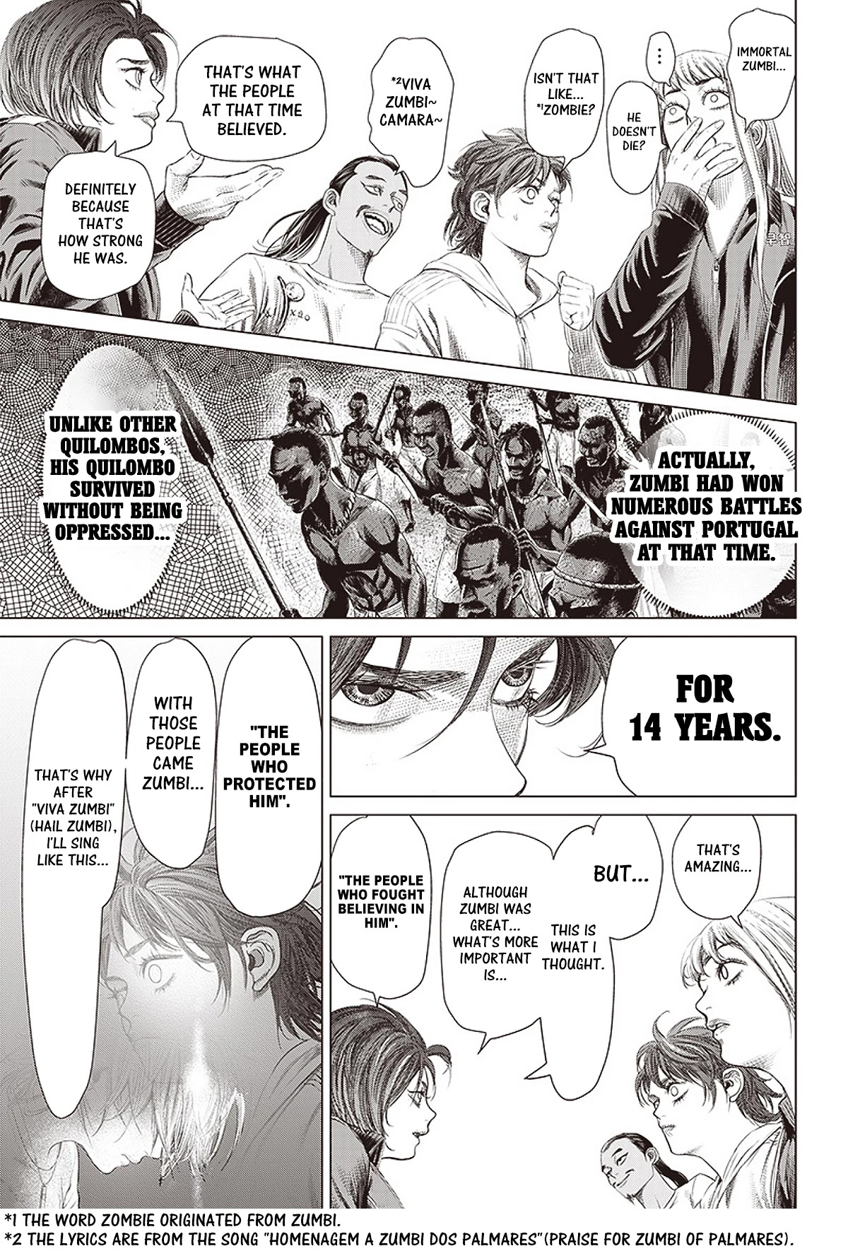 Batuque Chapter 95 page 21 - Chapter 95: The Immortal Zumbi
