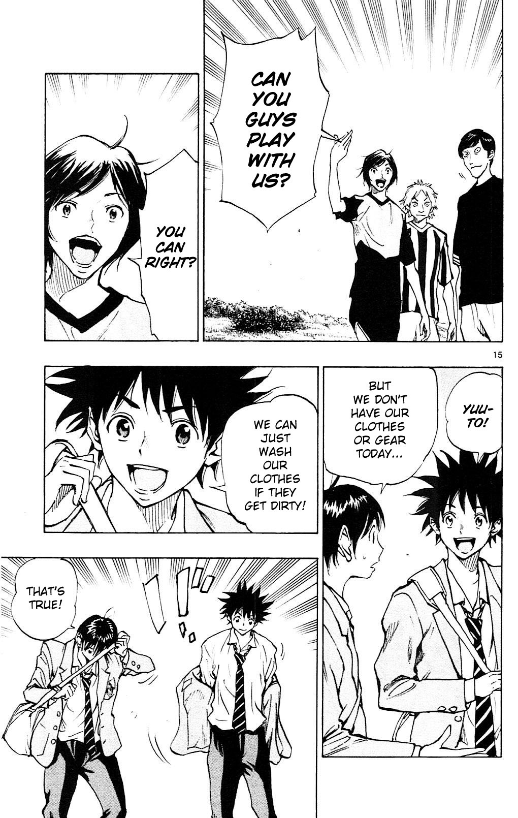 BE BLUES ~Ao ni nare~ Chapter 109 page 15 - Chapter 109: On the Other Side of the Bank...