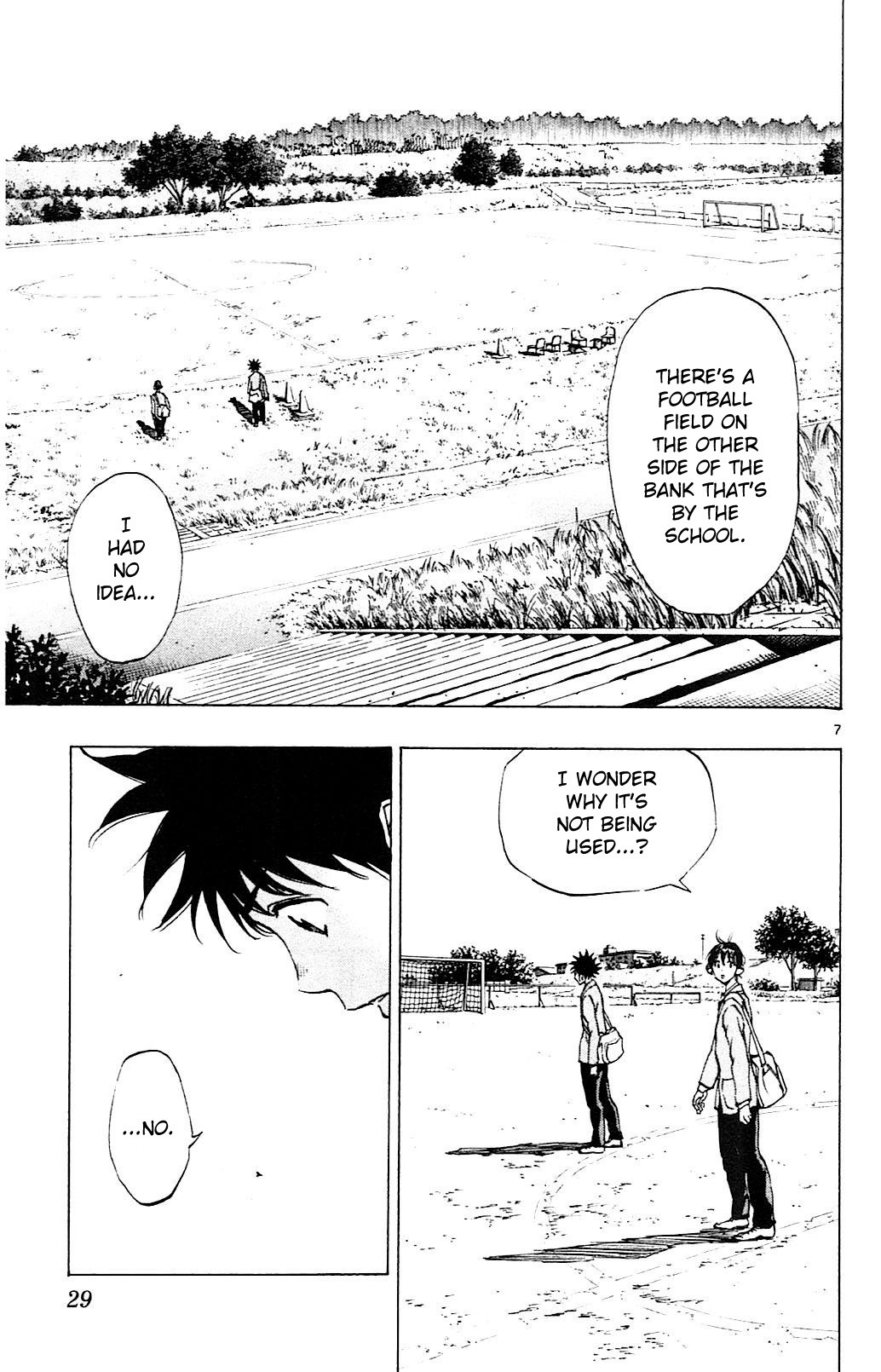 BE BLUES ~Ao ni nare~ Chapter 109 page 7 - Chapter 109: On the Other Side of the Bank...
