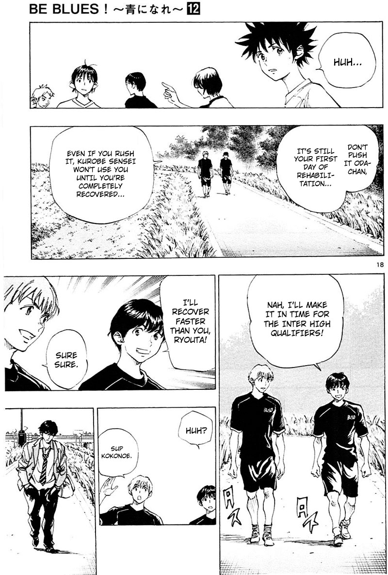 BE BLUES ~Ao ni nare~ Chapter 110 page 19 - Chapter 110: Fail