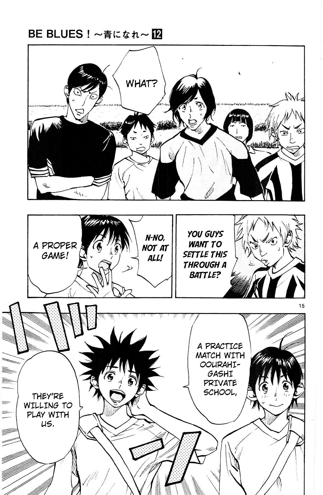 BE BLUES ~Ao ni nare~ Chapter 112 page 16 - Chapter 112: Yuuto's Plan