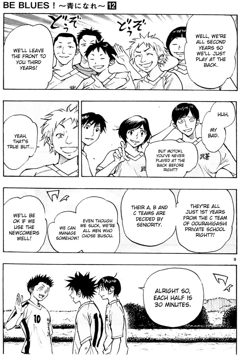 BE BLUES ~Ao ni nare~ Chapter 115 page 10 - Chapter 115: Ryuu's Position