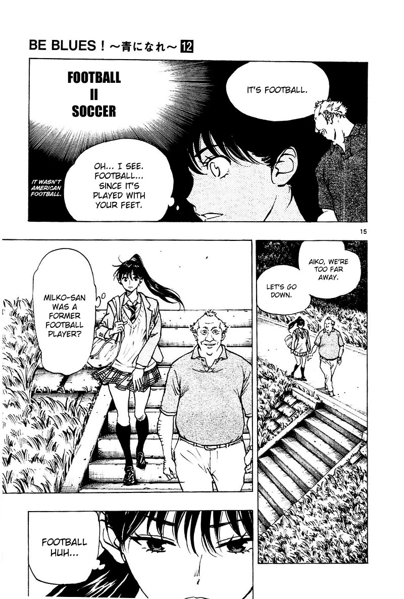BE BLUES ~Ao ni nare~ Chapter 115 page 16 - Chapter 115: Ryuu's Position