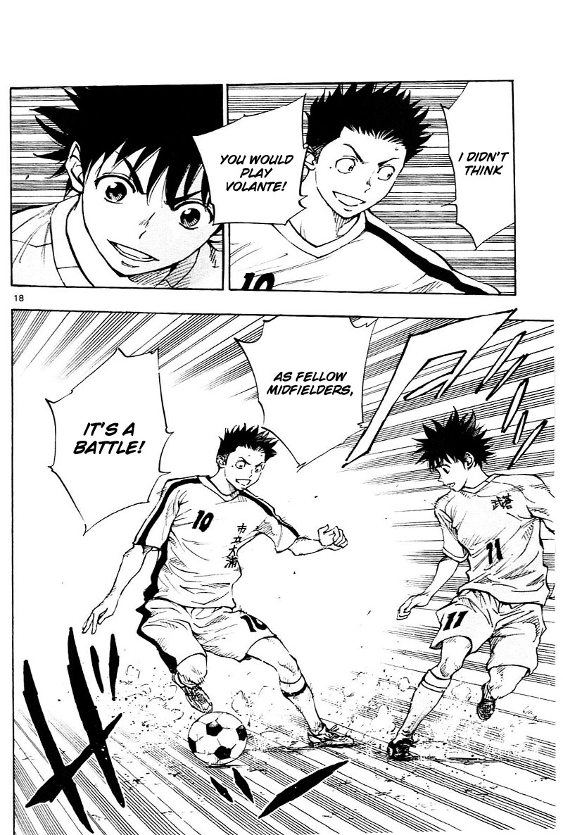 BE BLUES ~Ao ni nare~ Chapter 115 page 19 - Chapter 115: Ryuu's Position