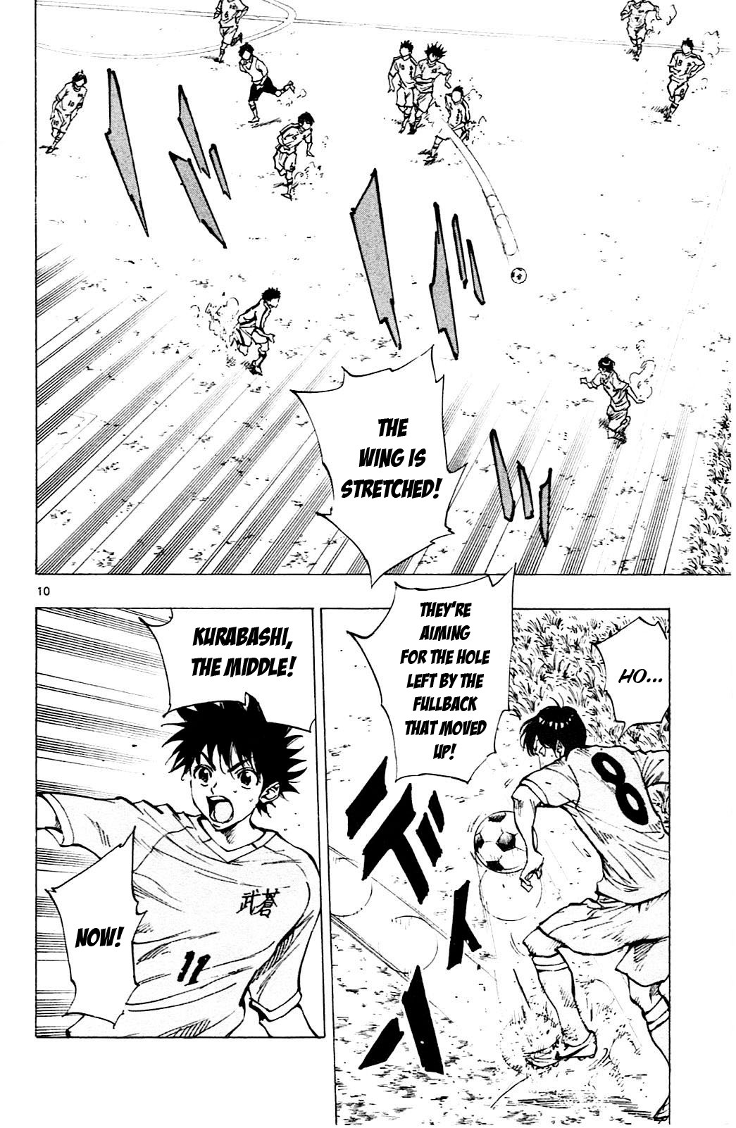 BE BLUES ~Ao ni nare~ Chapter 116 page 10 - Chapter 116: Ryuu vs Miyazaki