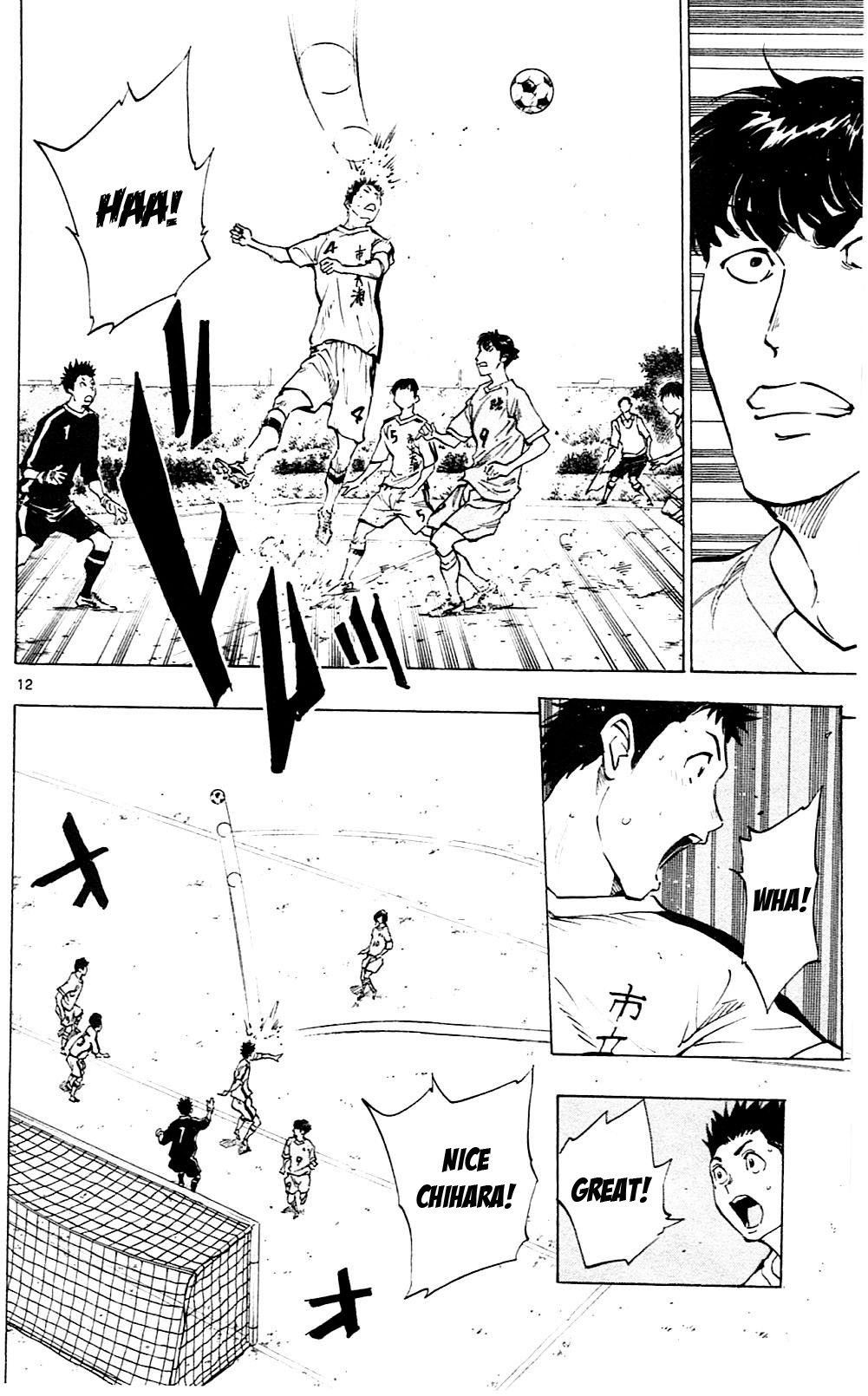 BE BLUES ~Ao ni nare~ Chapter 116 page 12 - Chapter 116: Ryuu vs Miyazaki