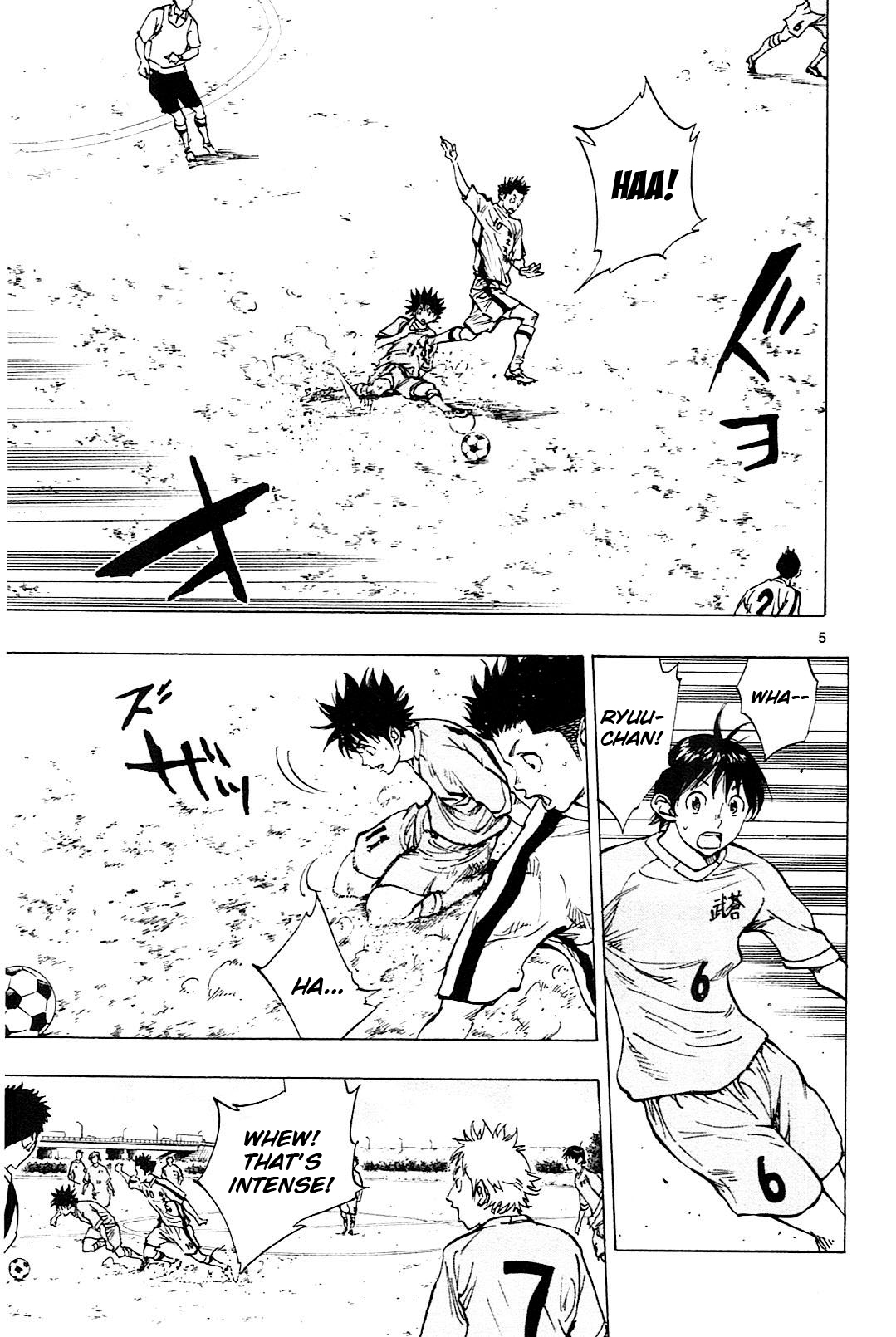 BE BLUES ~Ao ni nare~ Chapter 116 page 5 - Chapter 116: Ryuu vs Miyazaki