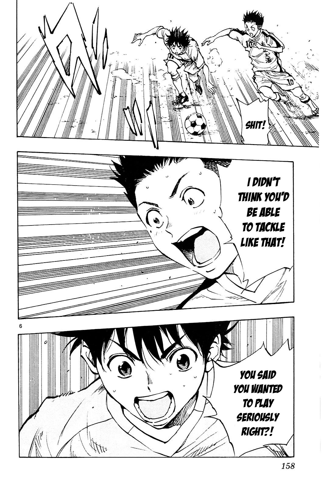 BE BLUES ~Ao ni nare~ Chapter 116 page 6 - Chapter 116: Ryuu vs Miyazaki