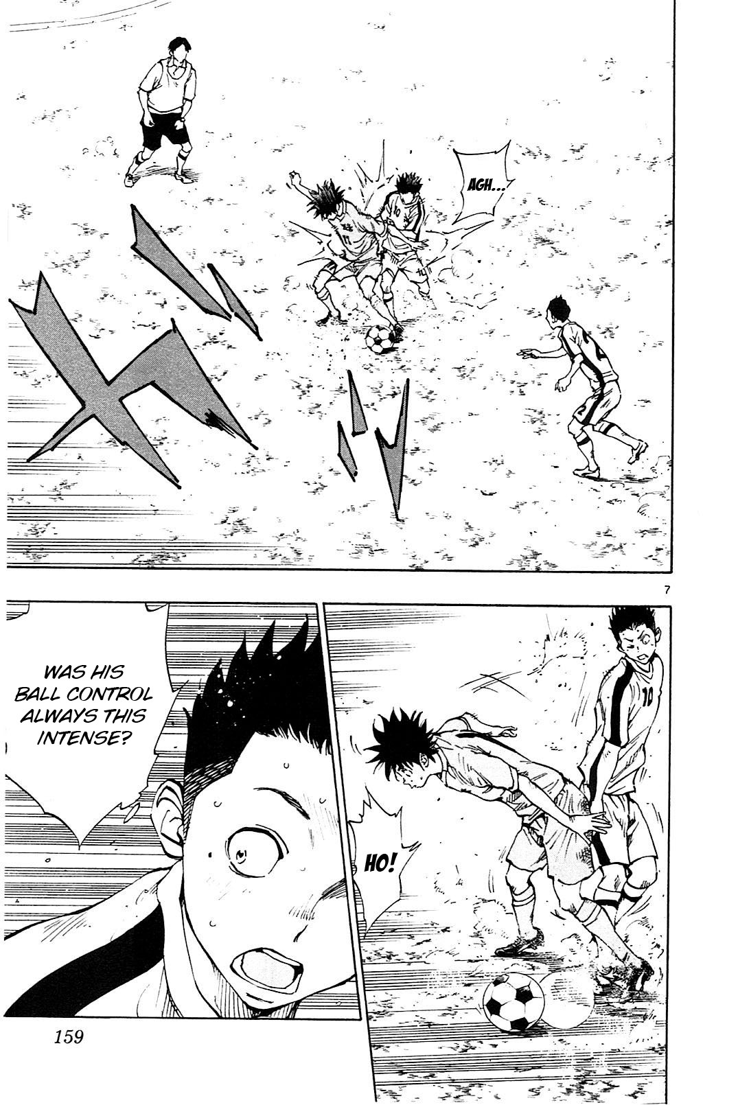 BE BLUES ~Ao ni nare~ Chapter 116 page 7 - Chapter 116: Ryuu vs Miyazaki