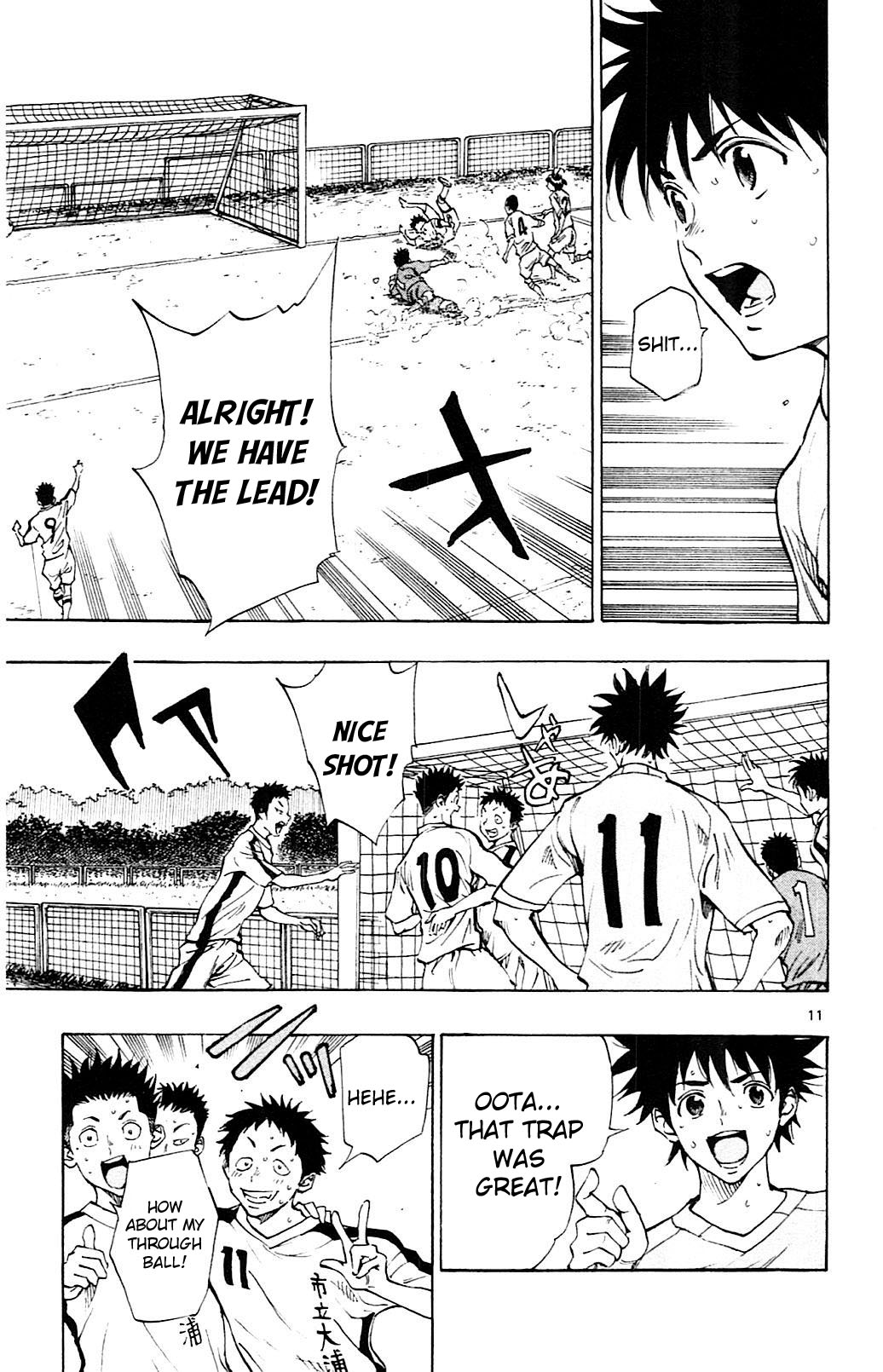 BE BLUES ~Ao ni nare~ Chapter 117 page 10 - Chapter 117: Numerical Disadvantage