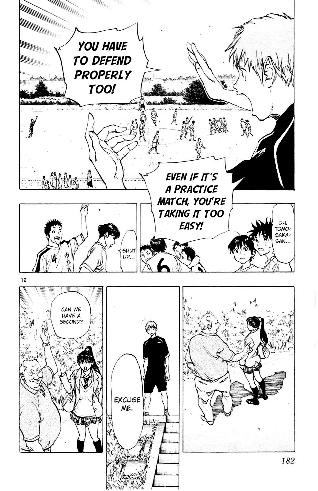 BE BLUES ~Ao ni nare~ Chapter 117 page 11 - Chapter 117: Numerical Disadvantage