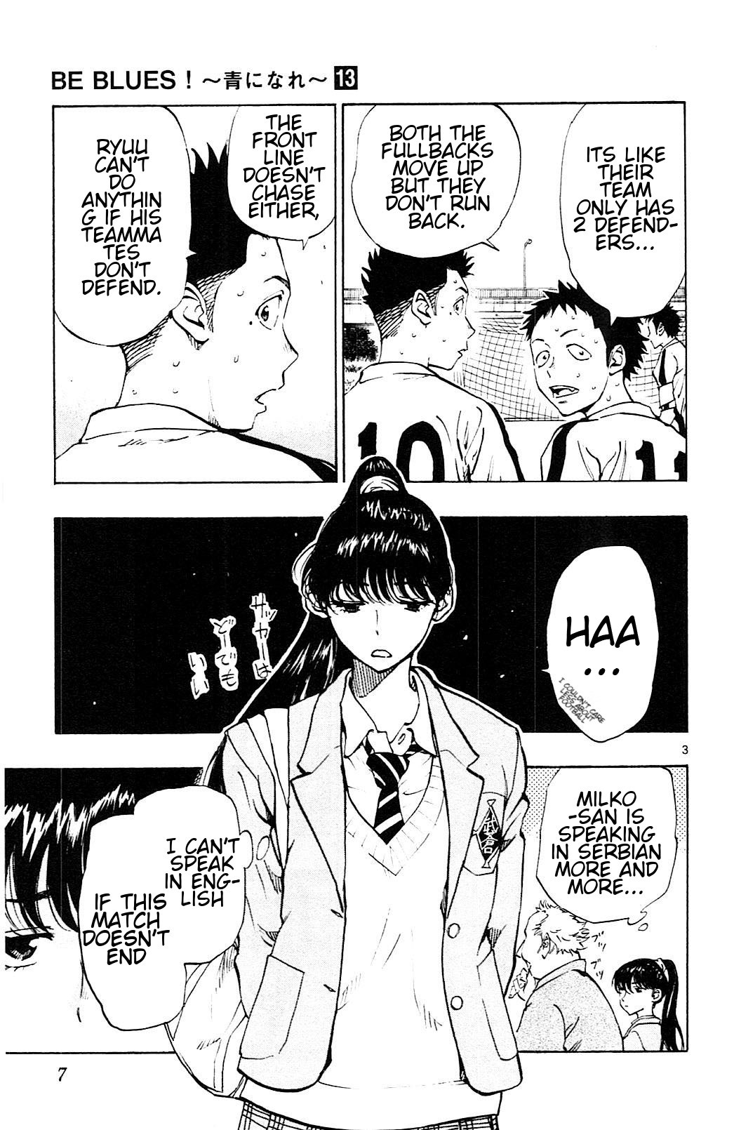 BE BLUES ~Ao ni nare~ Chapter 118 page 9 - Chapter 118: Volante!