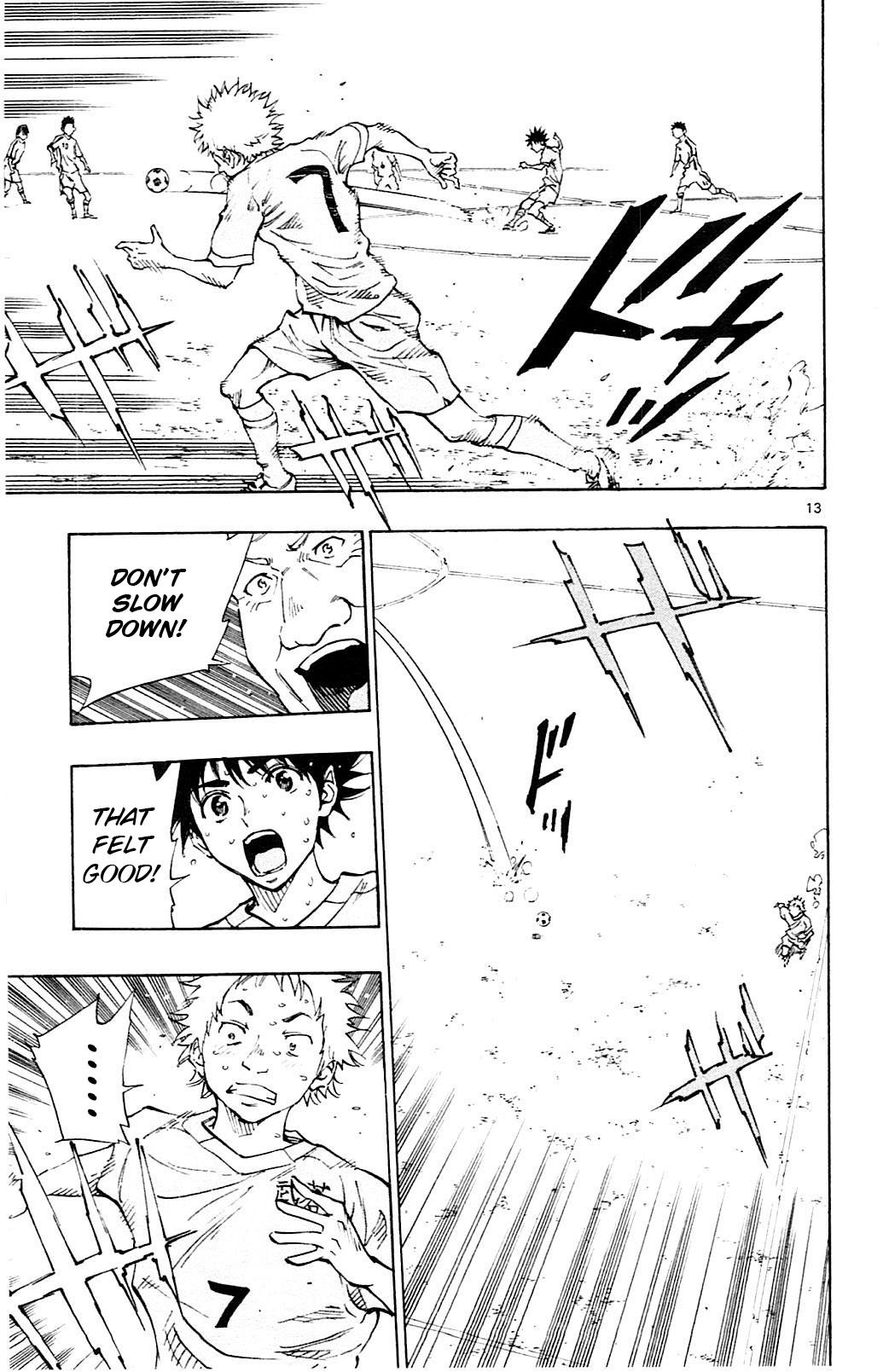 BE BLUES ~Ao ni nare~ Chapter 119 page 14 - Chapter 119: Sharper First Step