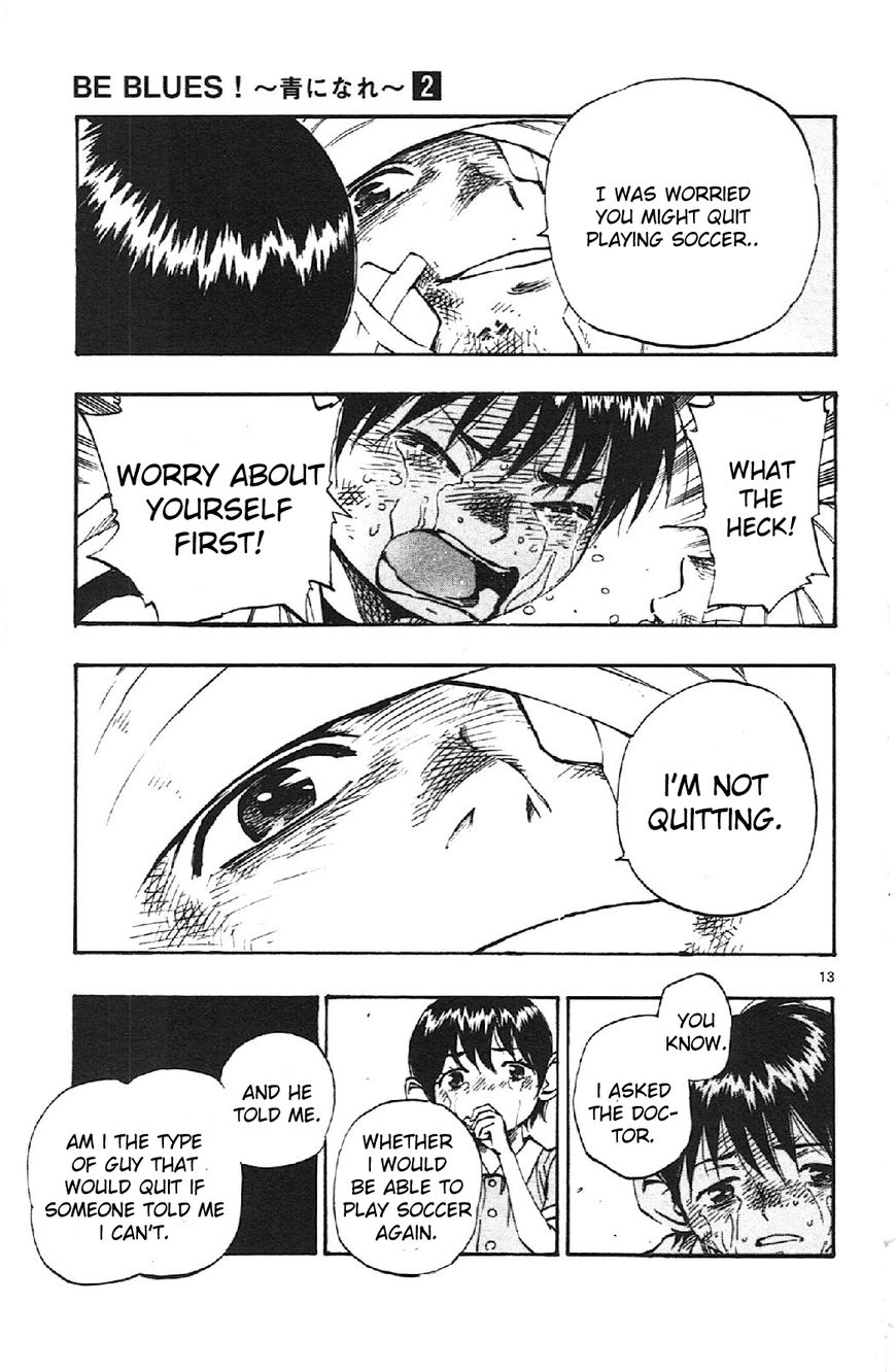 BE BLUES ~Ao ni nare~ Chapter 12 page 13 - Chapter 12 : Ryuu's Decision & Yuuto's Courage