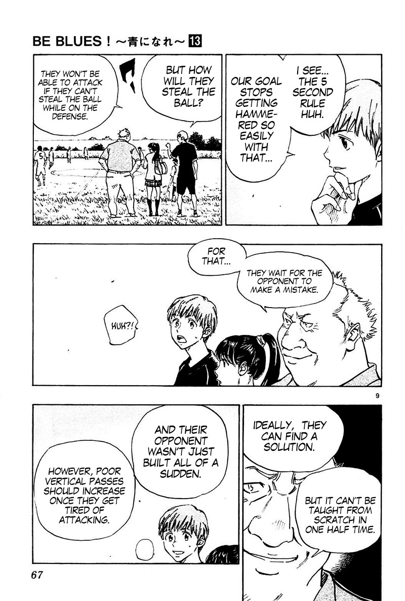 BE BLUES ~Ao ni nare~ Chapter 121 page 10 - Chapter 121: 5 Second Rule