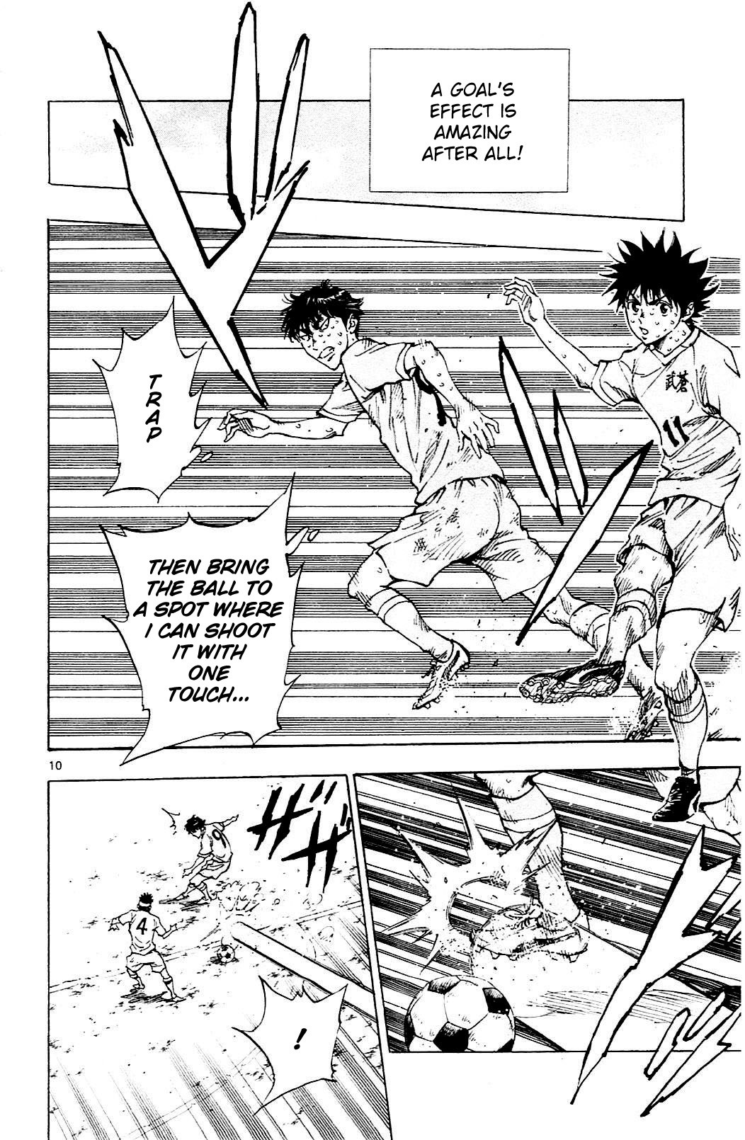 BE BLUES ~Ao ni nare~ Chapter 124 page 10 - Chapter 124: Desired Football
