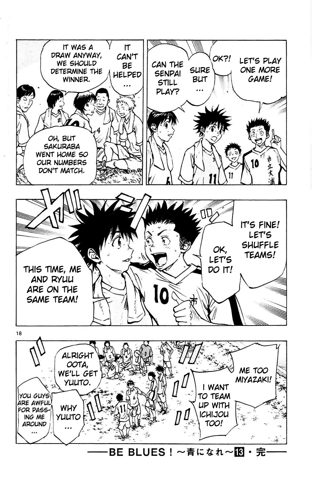 BE BLUES ~Ao ni nare~ Chapter 127 page 16 - Chapter 127: Highlight!