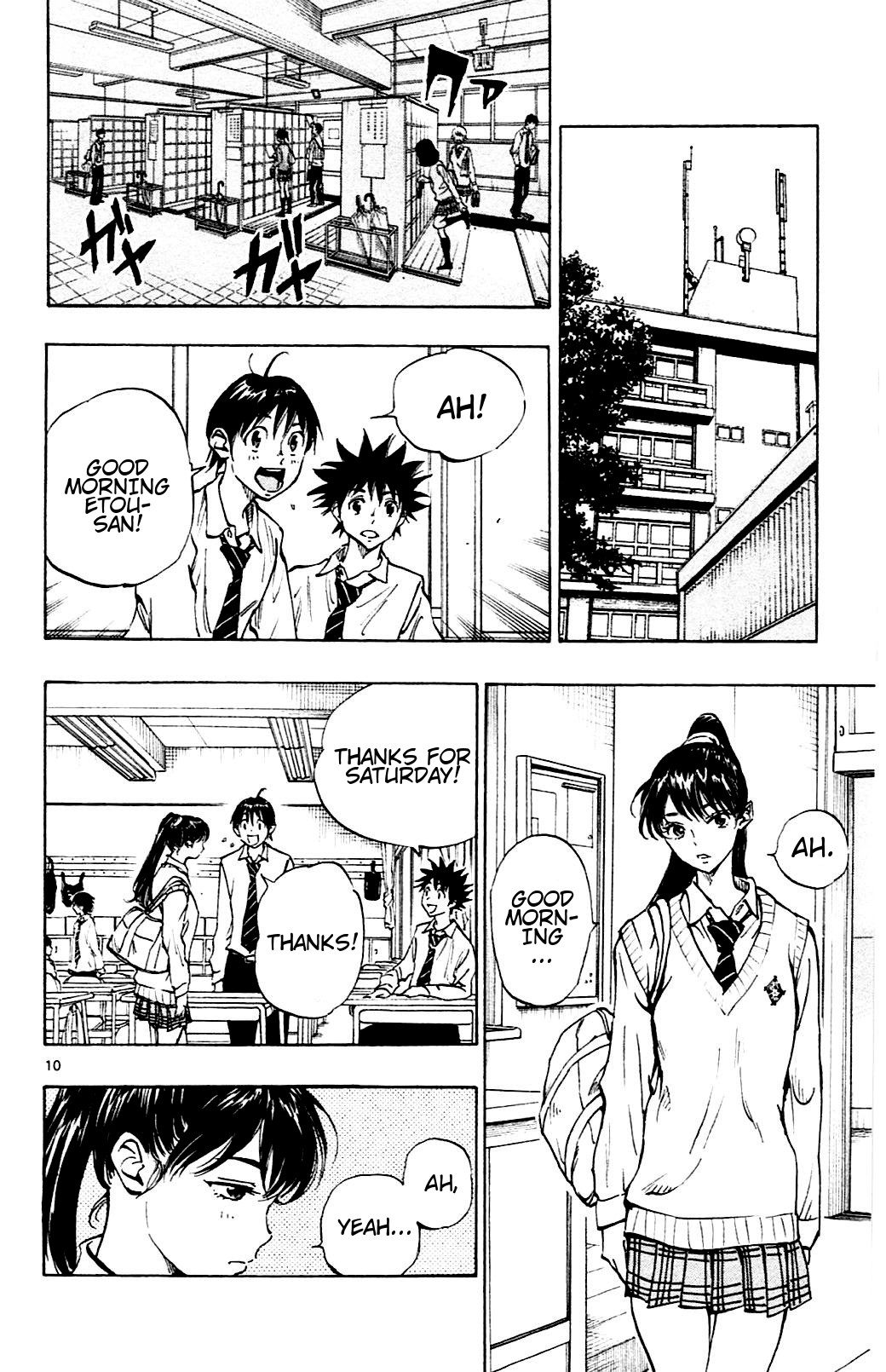 BE BLUES ~Ao ni nare~ Chapter 128 page 10 - Chapter 128: Senpai and Kouhai