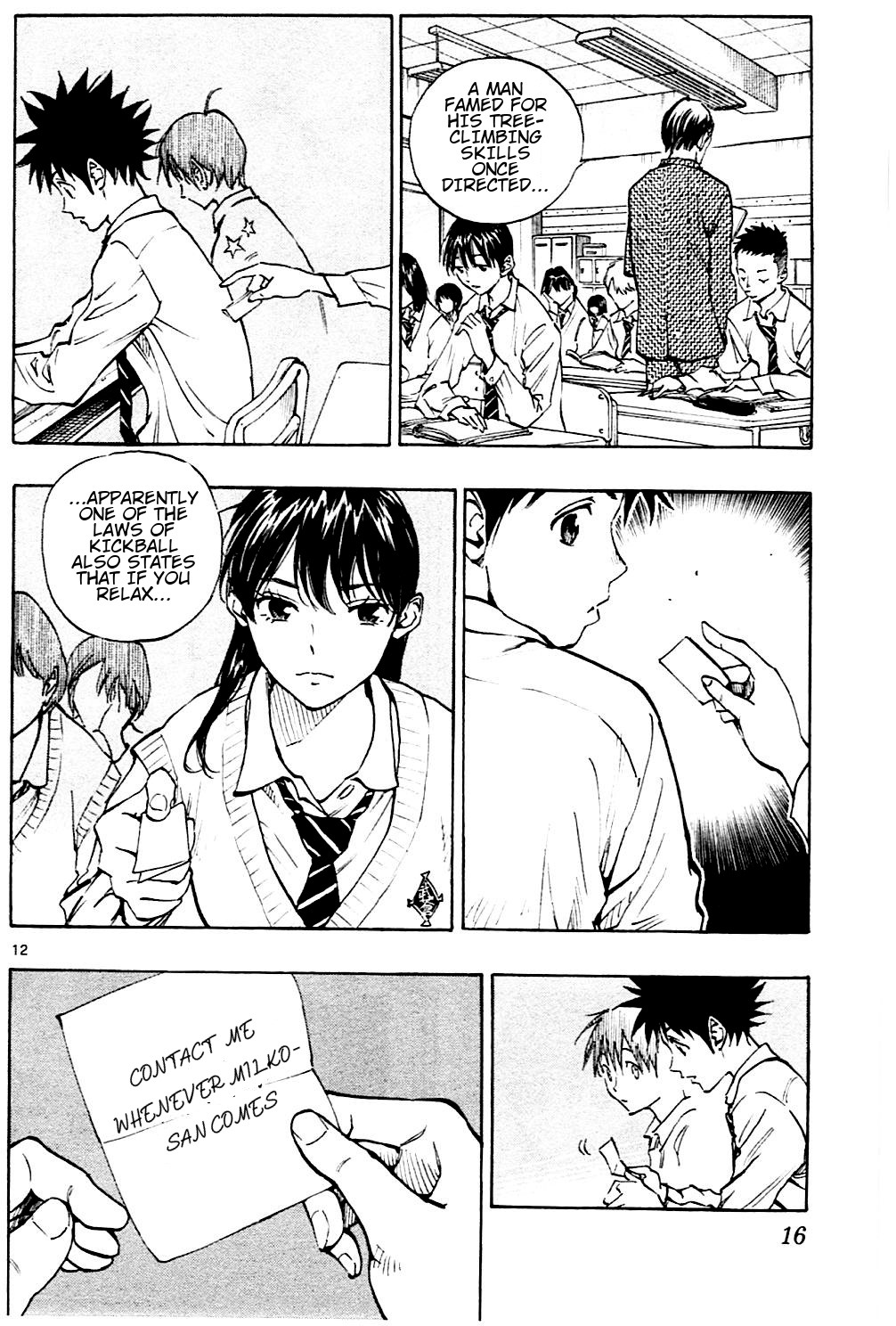 BE BLUES ~Ao ni nare~ Chapter 128 page 12 - Chapter 128: Senpai and Kouhai