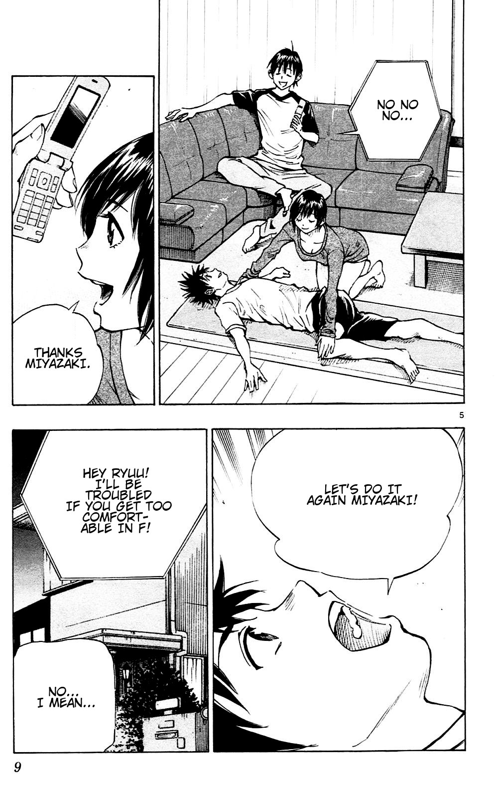 BE BLUES ~Ao ni nare~ Chapter 128 page 5 - Chapter 128: Senpai and Kouhai