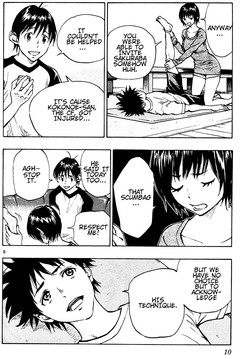 BE BLUES ~Ao ni nare~ Chapter 128 page 6 - Chapter 128: Senpai and Kouhai