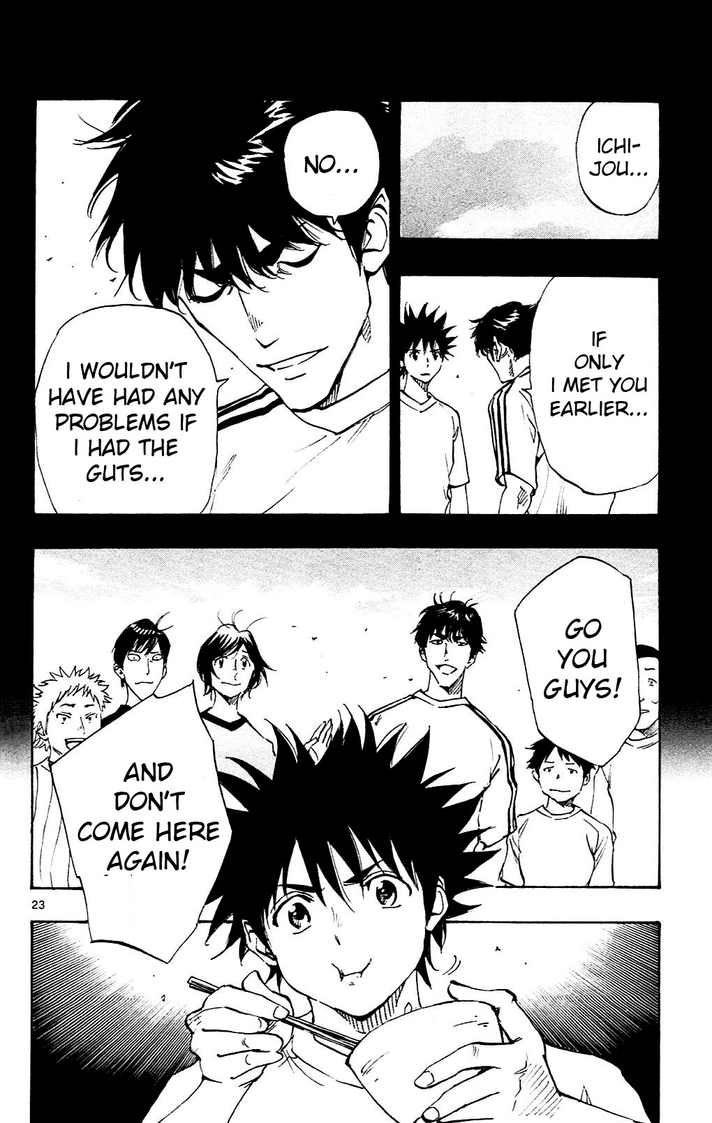 BE BLUES ~Ao ni nare~ Chapter 130 page 23 - Chapter 130: Farewell