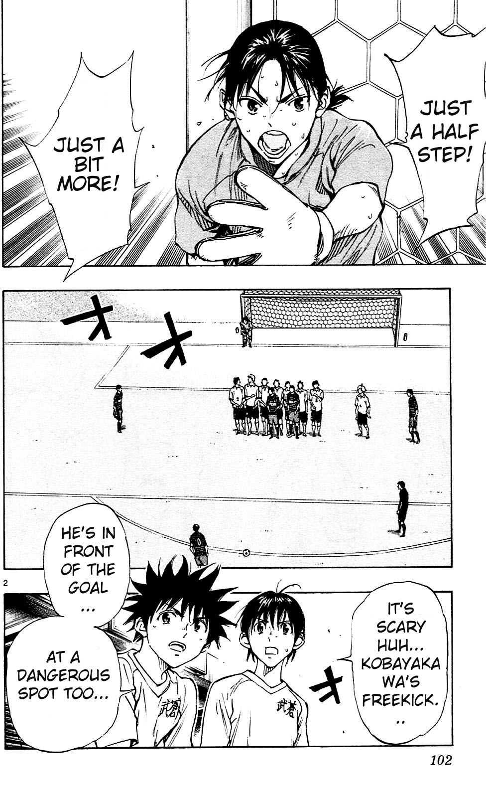 BE BLUES ~Ao ni nare~ Chapter 133 page 2 - Chapter 133: Nabeken VS Kobayakawa