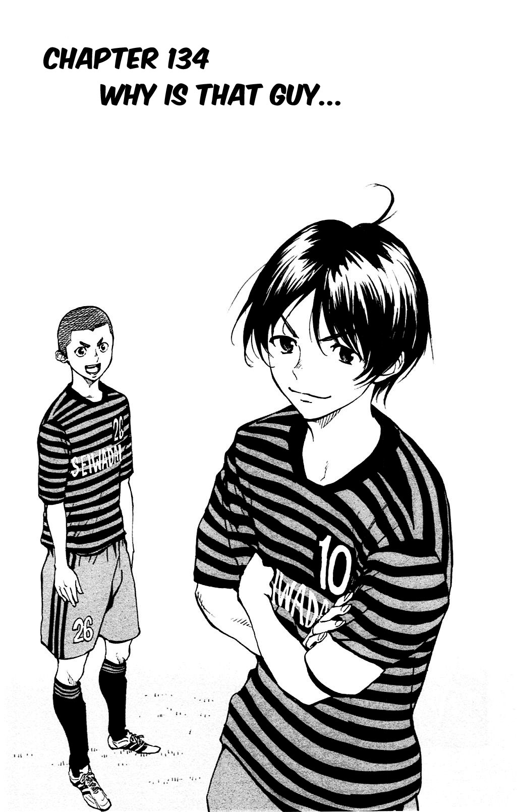 BE BLUES ~Ao ni nare~ Chapter 134 page 1 - Chapter 134: Why is that guy...