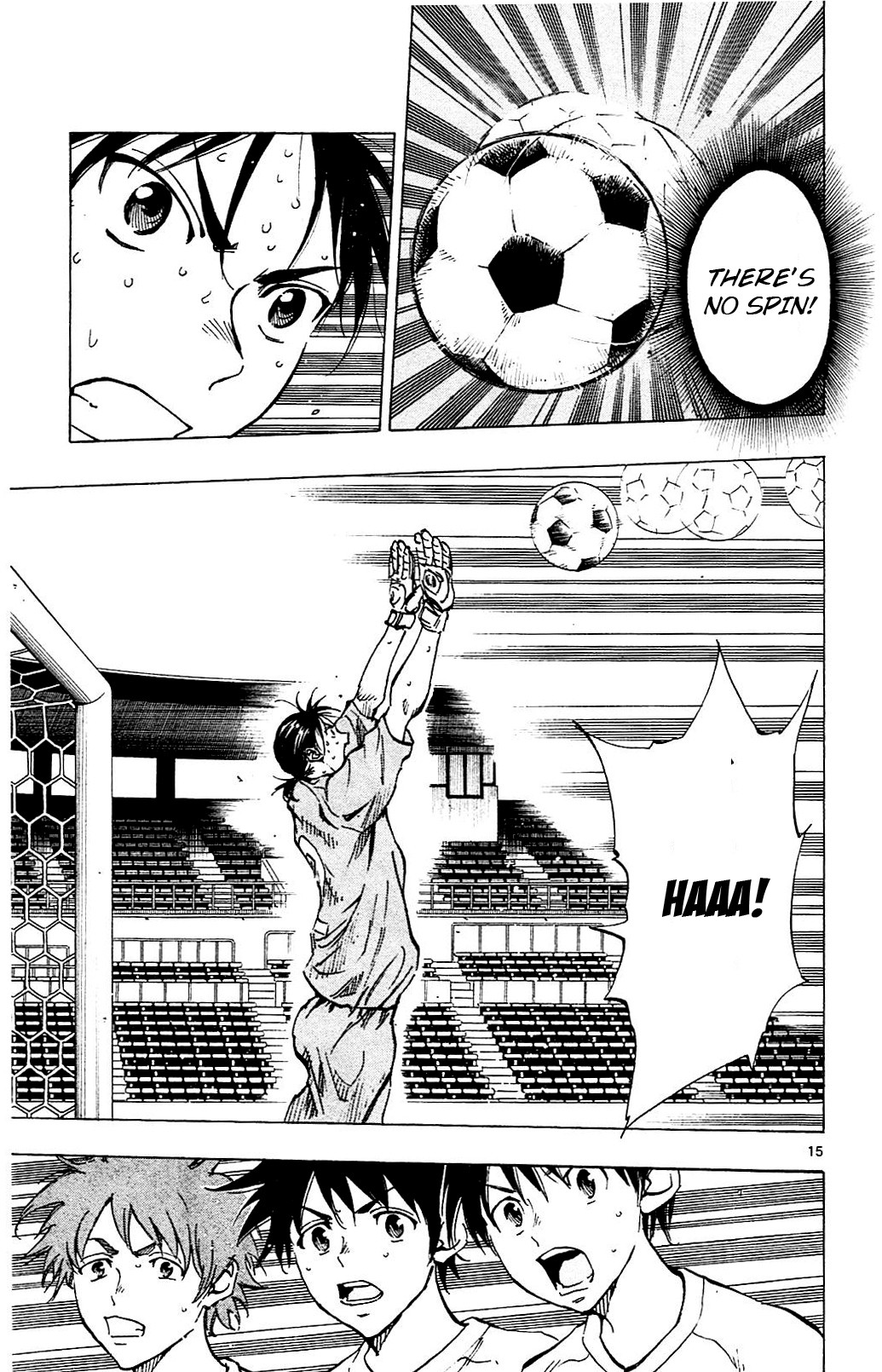 BE BLUES ~Ao ni nare~ Chapter 134 page 15 - Chapter 134: Why is that guy...