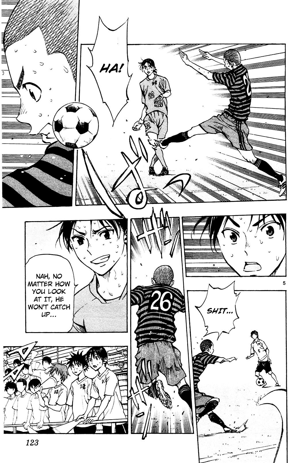 BE BLUES ~Ao ni nare~ Chapter 134 page 5 - Chapter 134: Why is that guy...