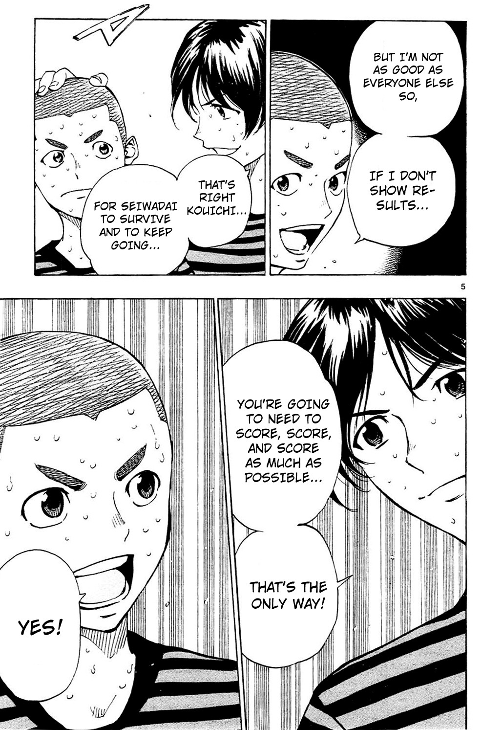 BE BLUES ~Ao ni nare~ Chapter 135 page 5 - Chapter 135: Show Results!