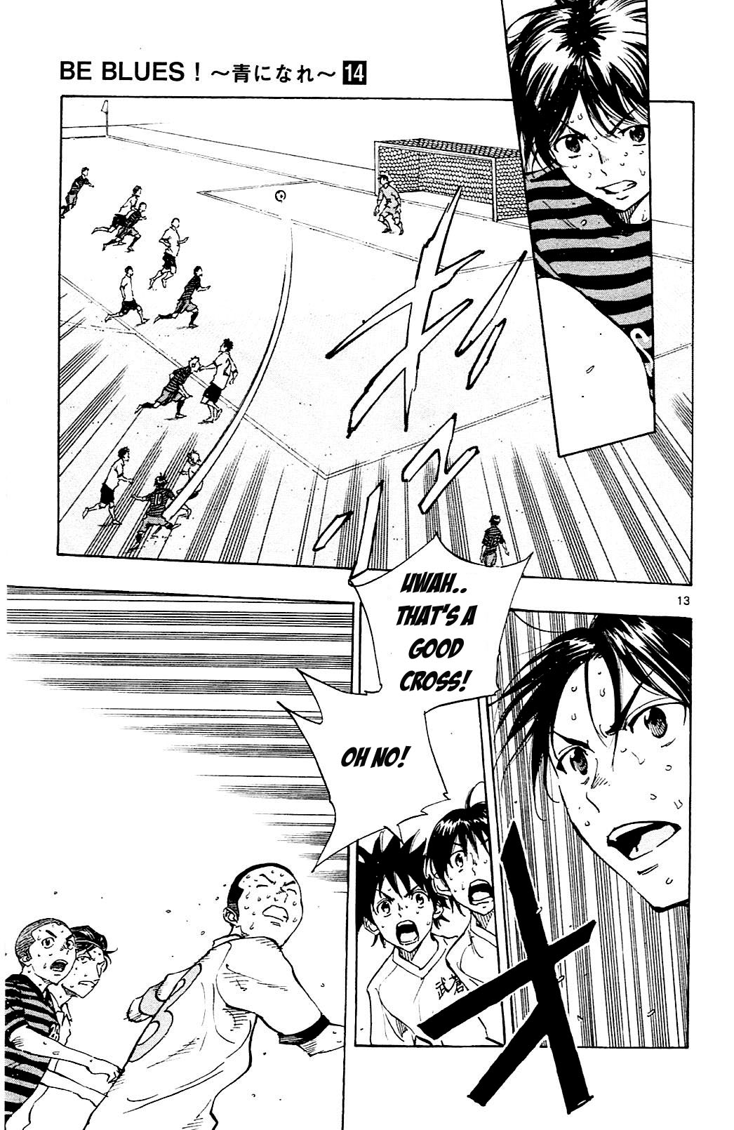 BE BLUES ~Ao ni nare~ Chapter 137 page 13 - Chapter 137: Defend With All You've Got!