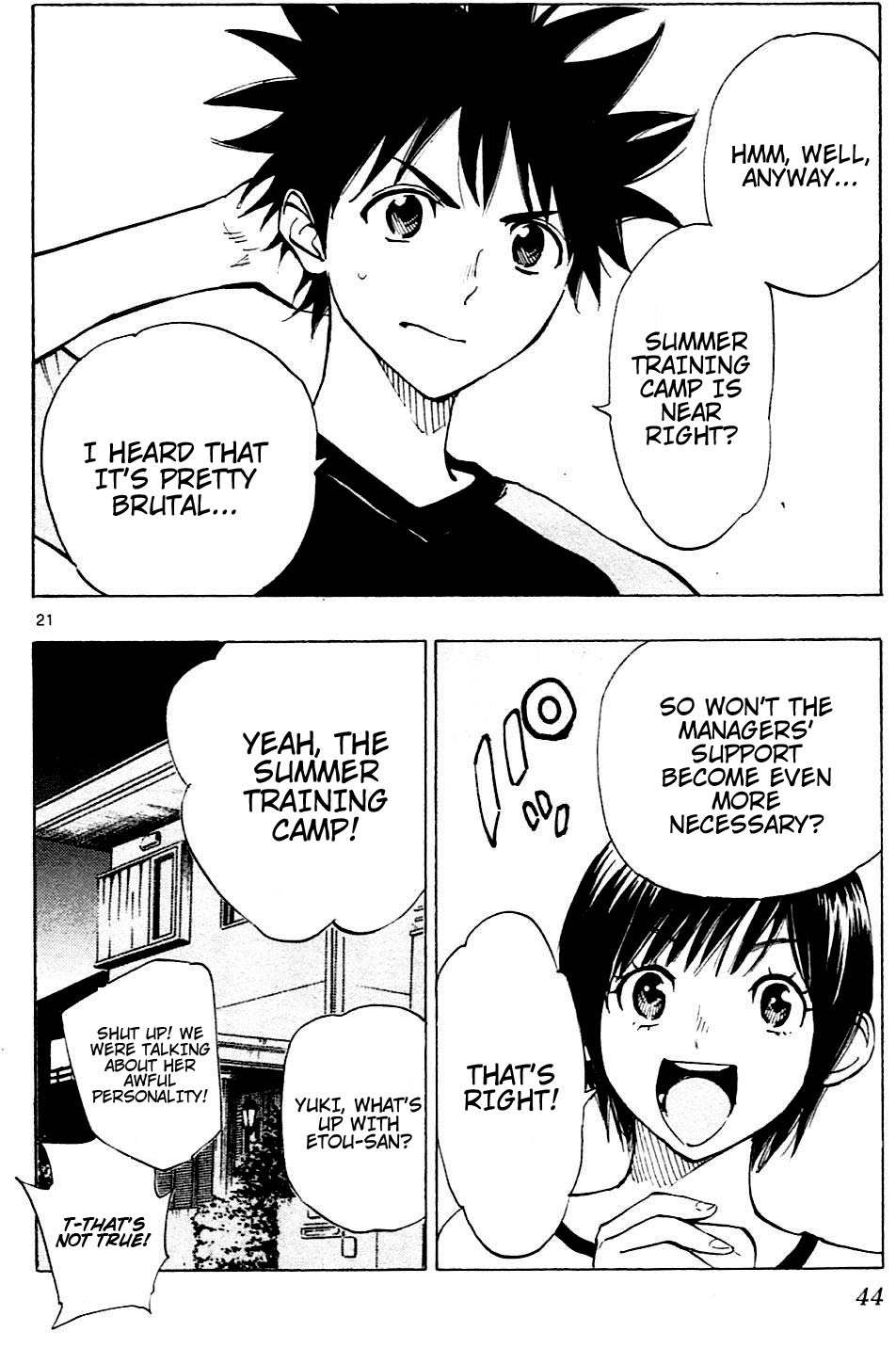 BE BLUES ~Ao ni nare~ Chapter 139 page 21 - Chapter 139: Summer has Arrived!