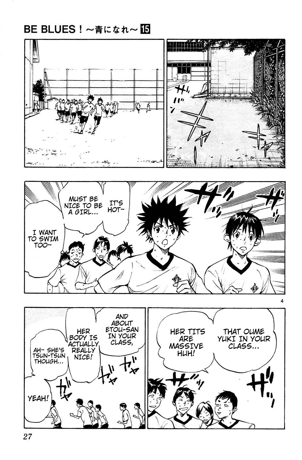 BE BLUES ~Ao ni nare~ Chapter 139 page 4 - Chapter 139: Summer has Arrived!