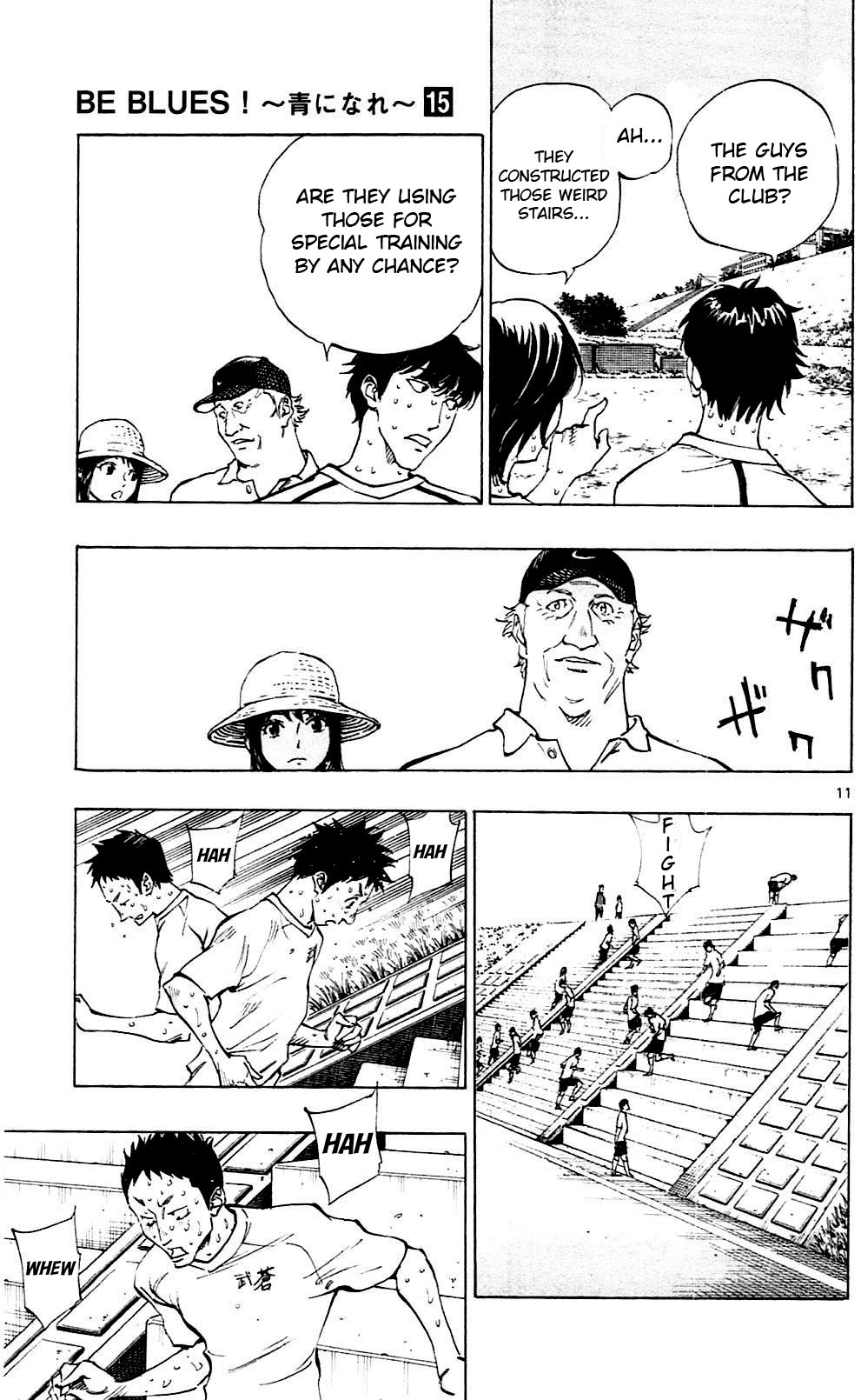 BE BLUES ~Ao ni nare~ Chapter 143 page 11 - Chapter 143: Ichijou Ichijou Ichijou!
